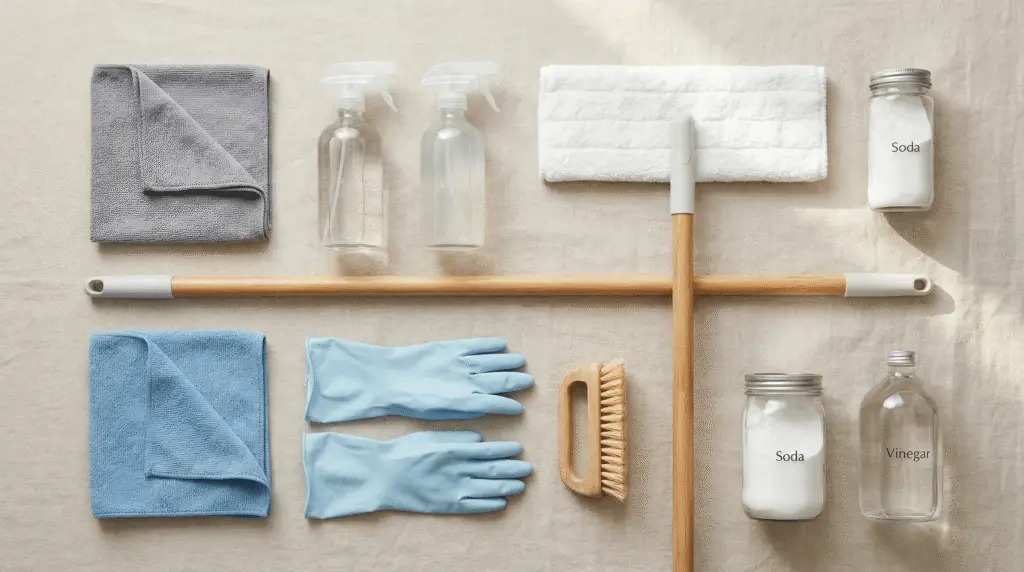 Home cleaning services offered in Kurukshetra including deep cleaning and sanitization