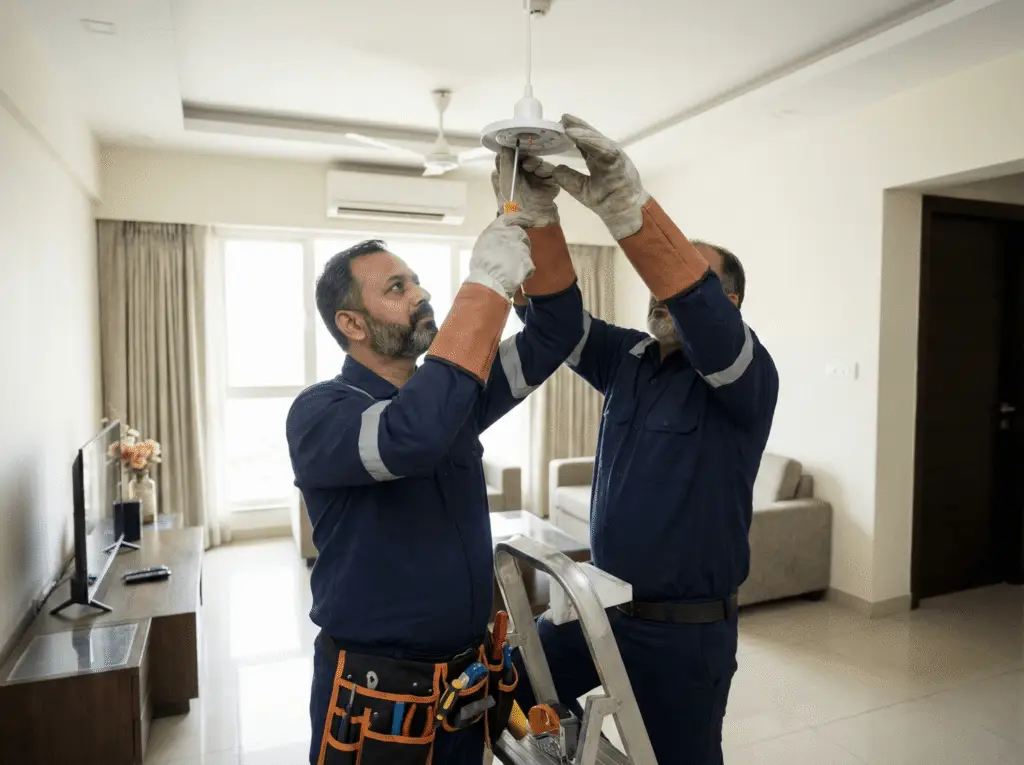 Electrician services in Kurukshetra by verified TaskGini professionals