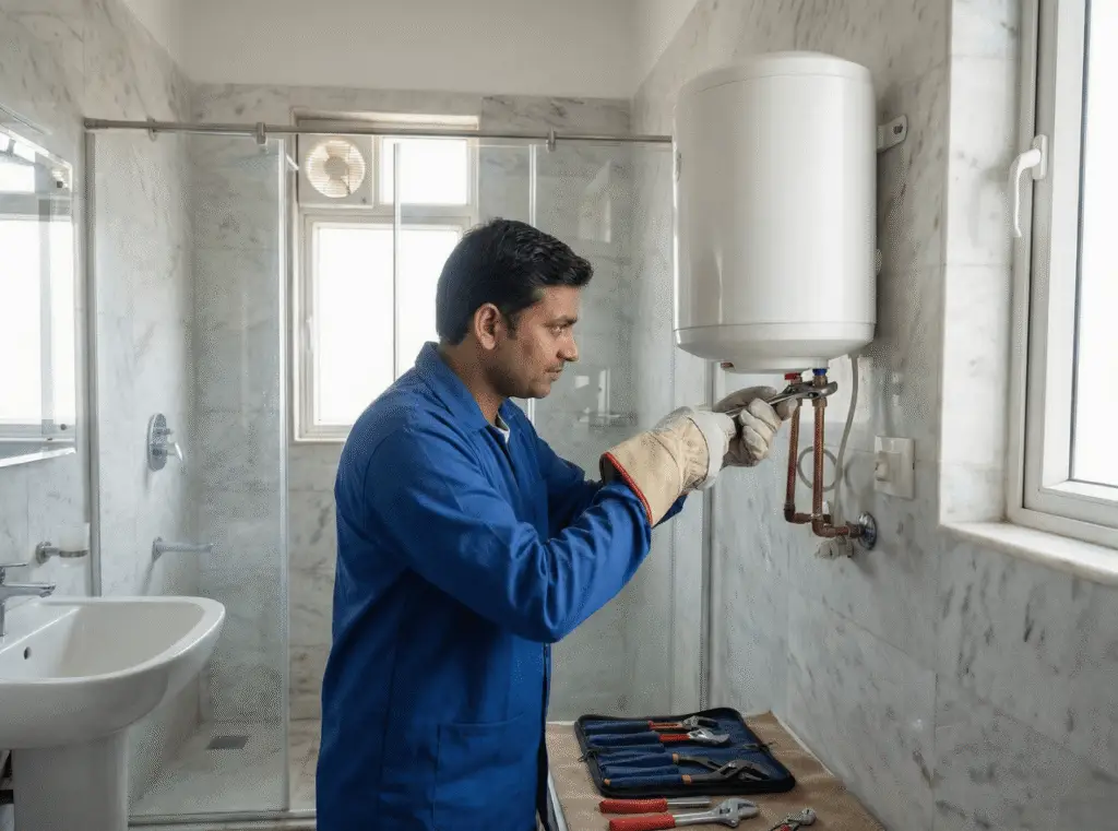 Geyser Repair and Installation in Kurukshetra by verified TaskGini technicians