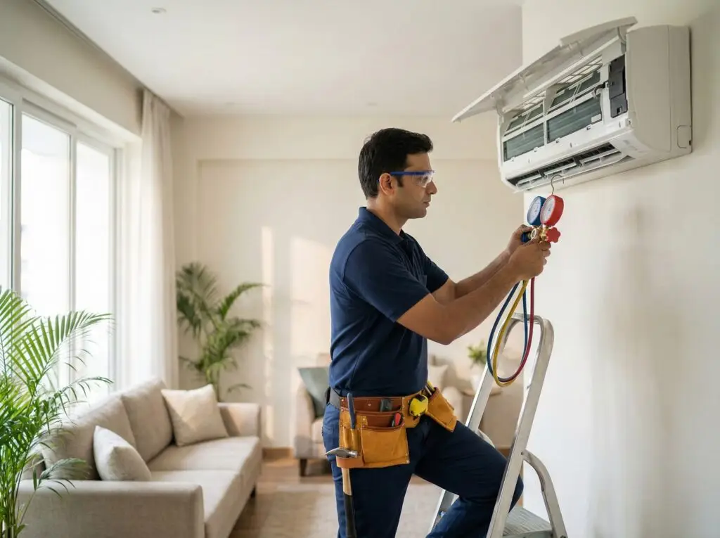 AC repair and servicing in Kurukshetra for split and window air conditioners at home.