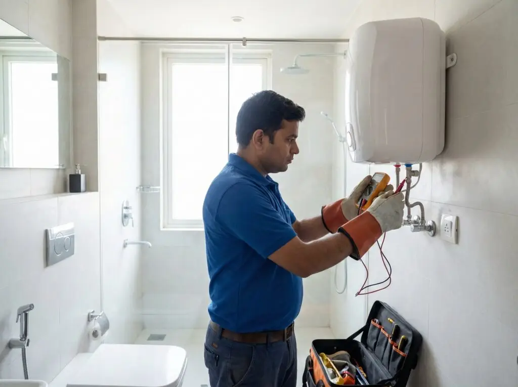 Geyser repair and installation services in Kurukshetra by trained and verified technicians